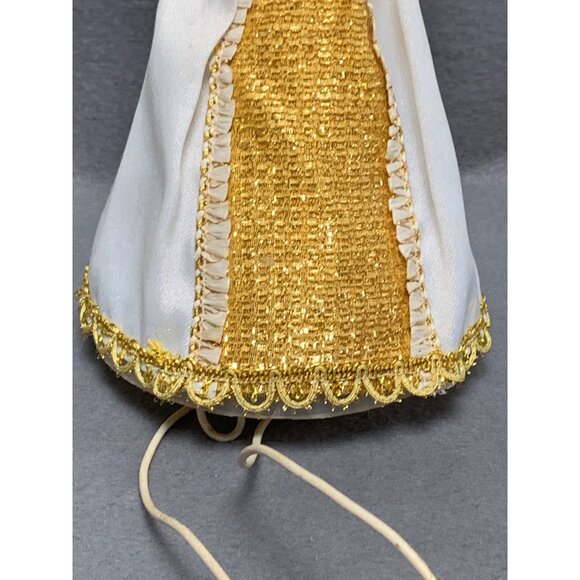 Vintage GE Heavenly Angel Lighted Angel Doll with Candles Christmas Tree Topper - Picture 7 of 16